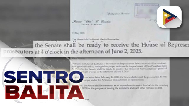 SP Escudero, nagpadala ng liham kay House Speaker Romualdez hinggil sa impeachment complaint vs. VP Sara Duterte