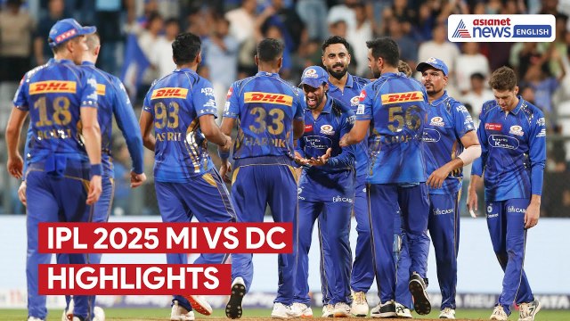 IPL 2025 MI vs DC Highlights | Mumbai Indians Seal Playoff Spot, DC Knocked Out