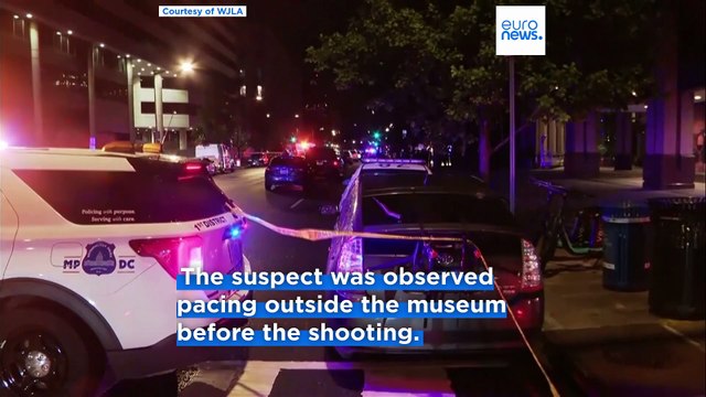 Two Israeli embassy staff members shot and killed in Washington, suspect shouts 'Free Palestine'