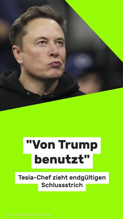 Copy of Copy of Elon Musk: 'Von Trump benutzt' - Tesla-Chef zieht endgültigen Schlussstrich