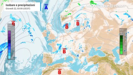 Alta pressione in rimonta, ma un vortice minaccia ancora piogge su alcune regioni