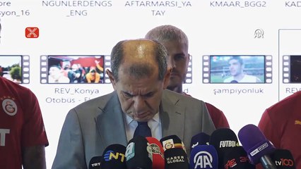 Galatasaray'da kutlamalar için mesaj
