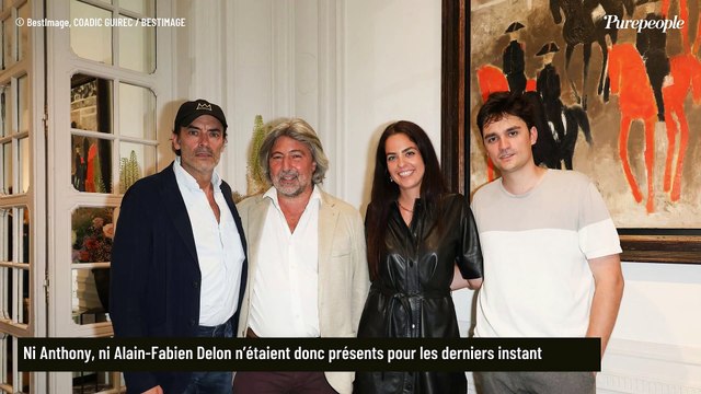 Le vœu d’Alain Delon était… : Ses derniers instants avec ses enfants connus, ce souhait de l'acteur avant de s’en aller