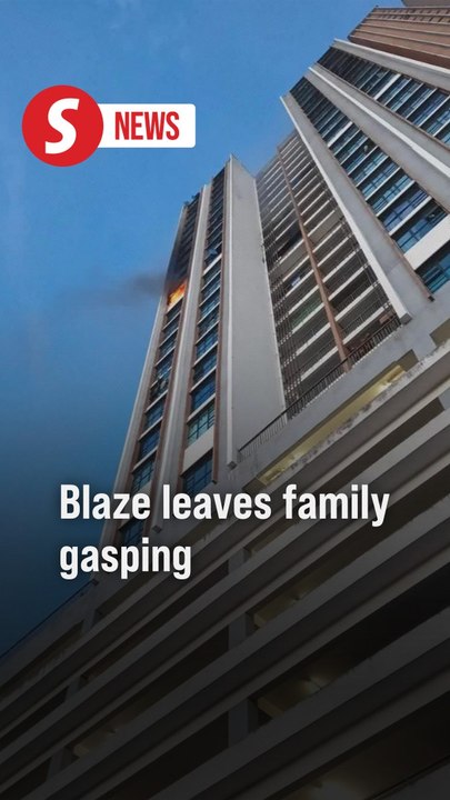 Sungai Buloh apartment fire leaves three family members with breathing difficulties
