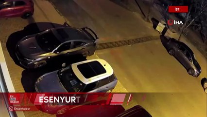 Esenyurt’ta çocuklar seyir halindeki arabanın içine torpil attı