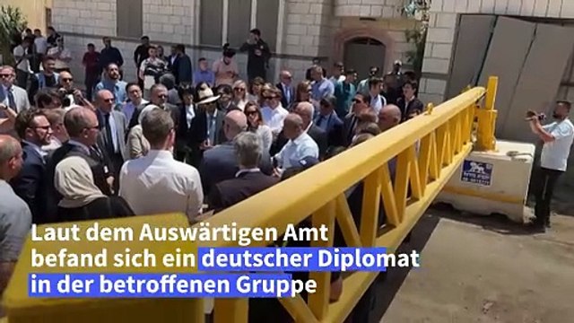 Berlin verurteilt israelische Schüsse auf Diplomaten im Westjordanland