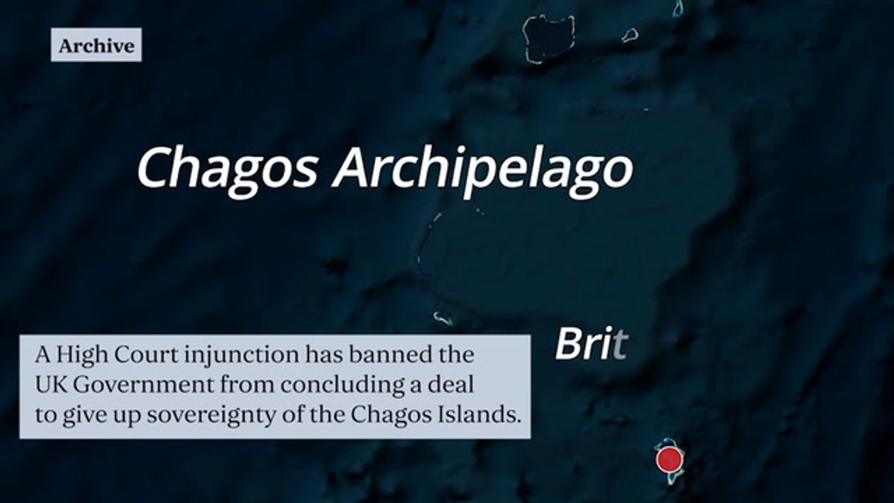 Starmer's controversial Chagos Islands deal blocked by 11th-hour High Court injunction