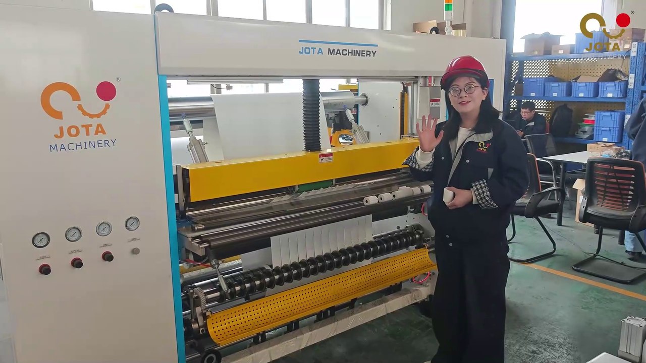 Not All Slitting Machines Are Jota's Thermal Paper Roll Slitting Machine