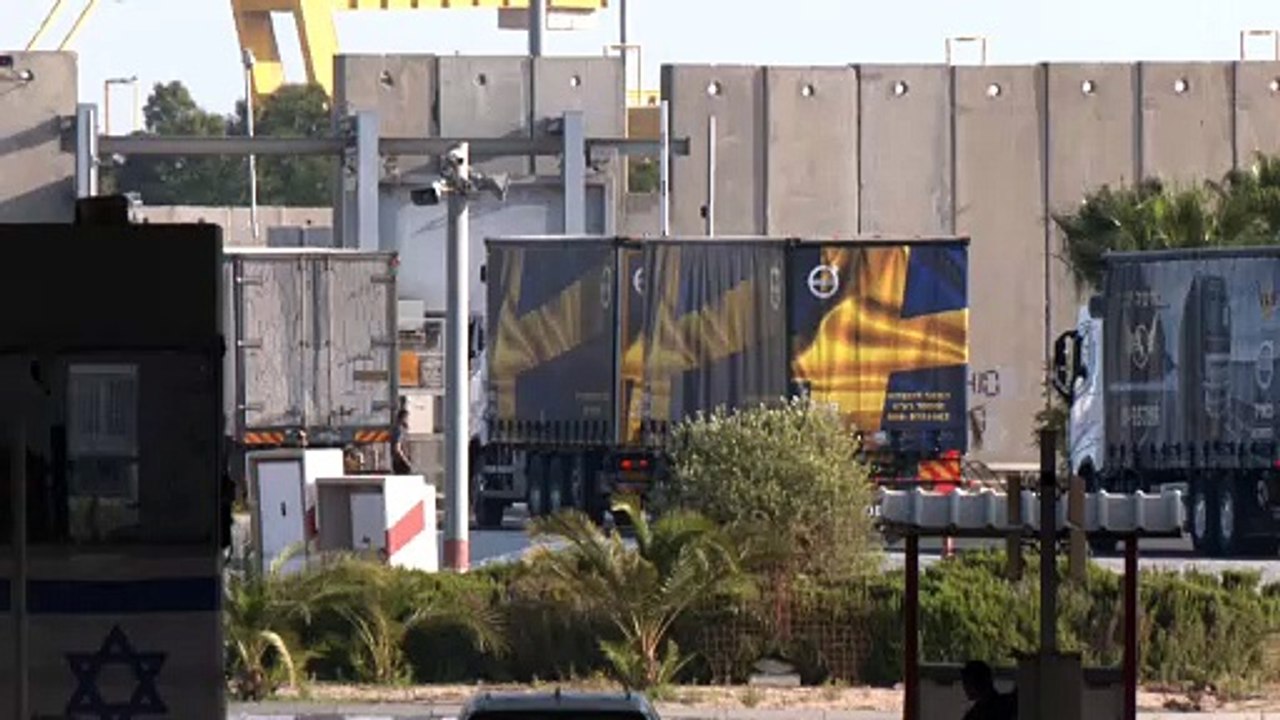 Israel: 100 weitere Lastwagen mit UN-Hilfsgütern im Gazastreifen eingetroffen