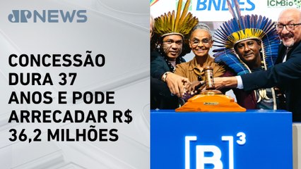 Marina Silva participa de leilão florestal da Floresta Nacional do Jatuarana