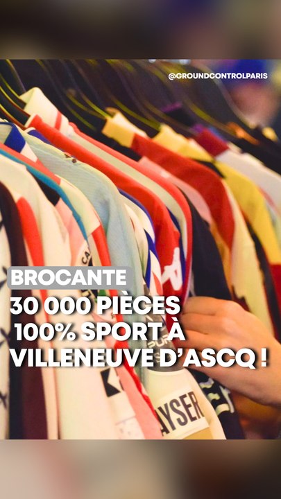 La plus grande brocante de sport d’Europe débarque à Villeneuve-d’Ascq !