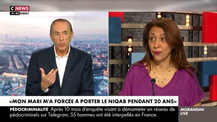 Le témoignage de Henda Ayari dans « Morandini Live » sur CNews : « Mon mari m’a forcée à porter le niqab pendant 20 ans »