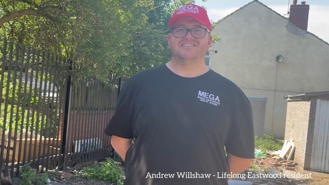 Eastwood resident talks about his experience of the rubbish and fly tipping in the area