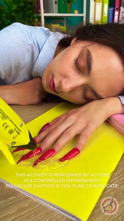 Fake Nails Prank On Sleeping Friend Goes Hilariously Wrong #pranks #comedy