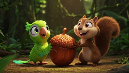 This Parrot Couldn’t Keep a Secret… and It Saved the Whole Jungle! 🦜✨| Bedtime stories for Kids