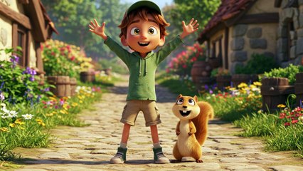 How an 8-Year-Old and His Squirrel Bestie Saved the Festival | Bedtime stories for Kids