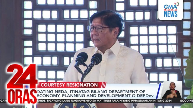 PBBM, pinagsumite ng courtesy resignation ang lahat ng kanyang Cabinet members at mga may Cabinet rank | 24 Oras