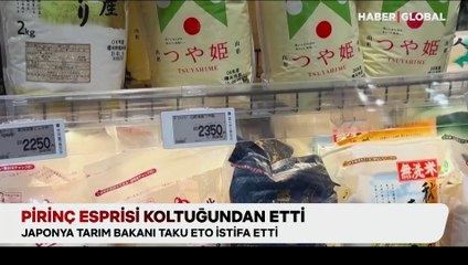 Pirinç esprisi koltuğundan etti, Japon bakan istifa etti