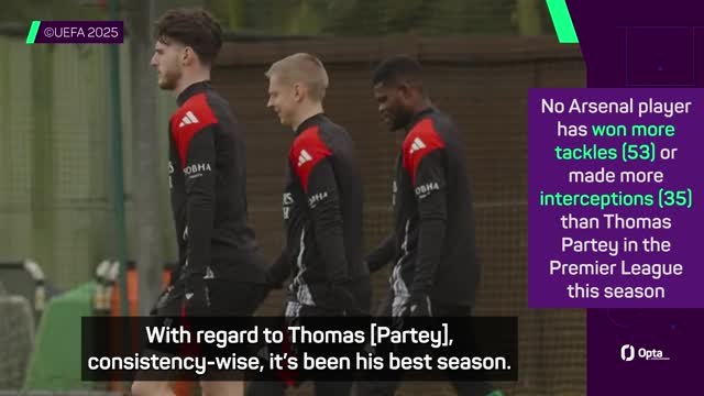 Arteta uncertain over Partey future