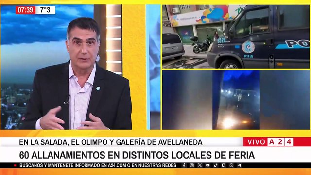 Allanamientos en Flores por lavado de activos y evasión