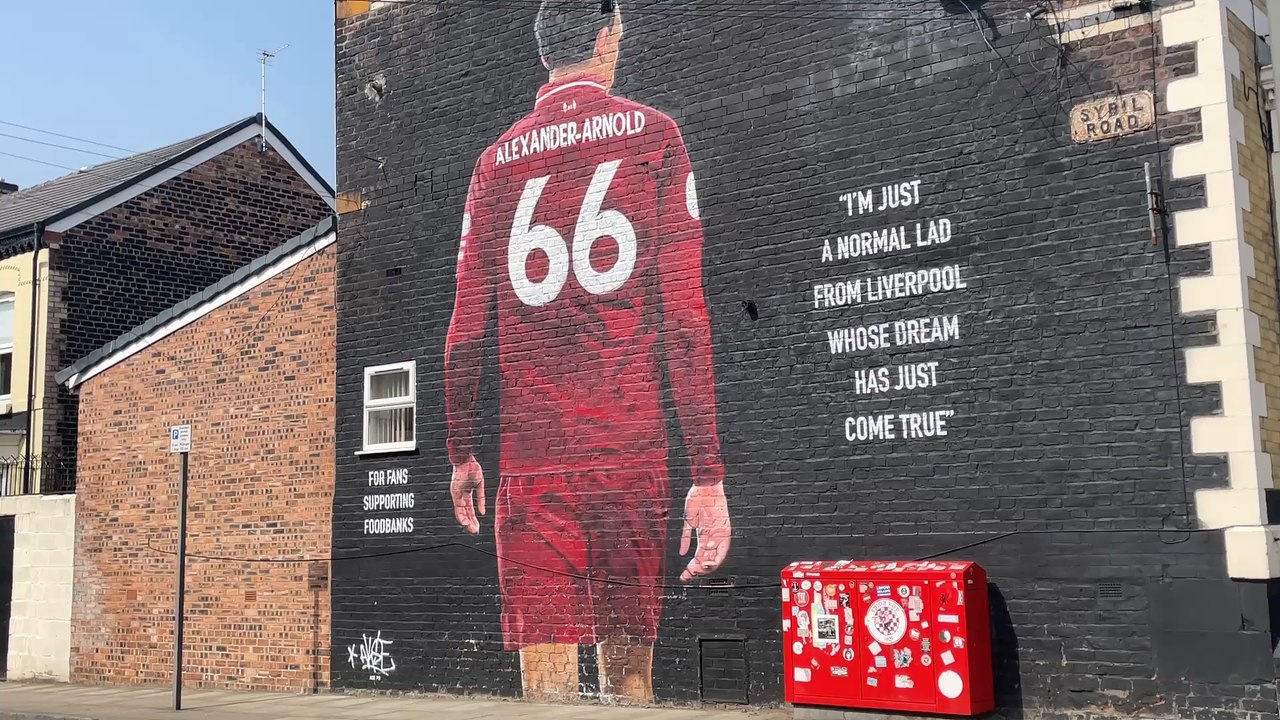 Virgil Van Dijk to be honoured by Liverpool mural whilst questions circulating about Trent Alexander-Arnold’s artwork by Anfield