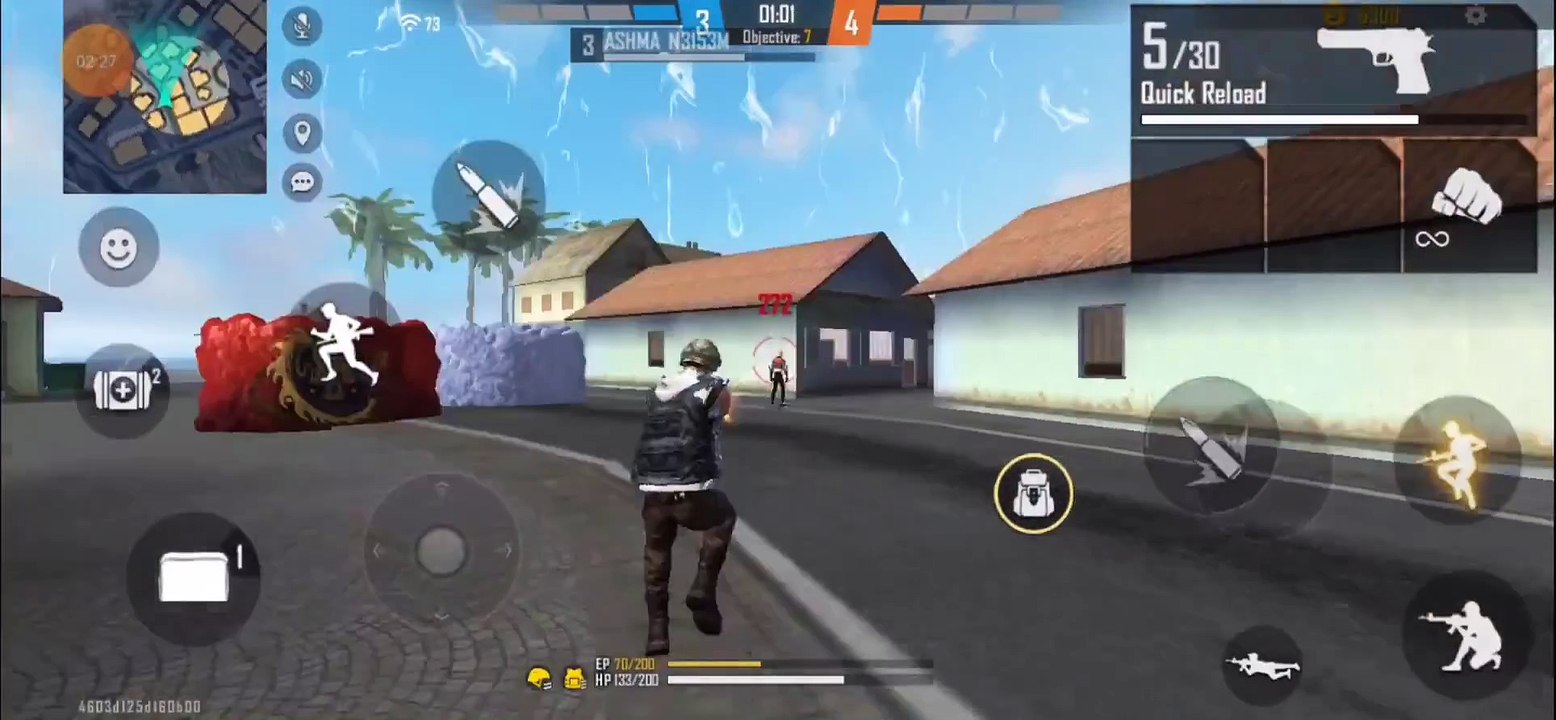 old game play free fire