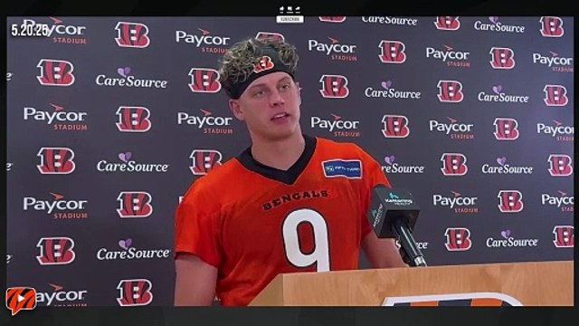 Joe Burrow on Jermaine Burton and Bengals Stadium Lease Negotiations