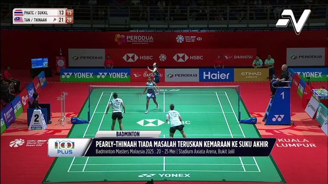 Pearly Tan tidak puas hati dengan aksi dipamer, perlu lebih fokus di suku akhir