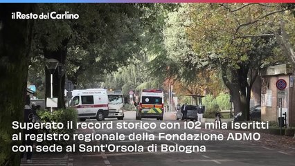 Record di donatori di midollo osseo in Emilia-Romagna, il video