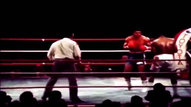 Víctor Galindez vs Richie Kates I, Resumen del combate en pantalla ancha a color y nocaut, pelea por el título de boxeo