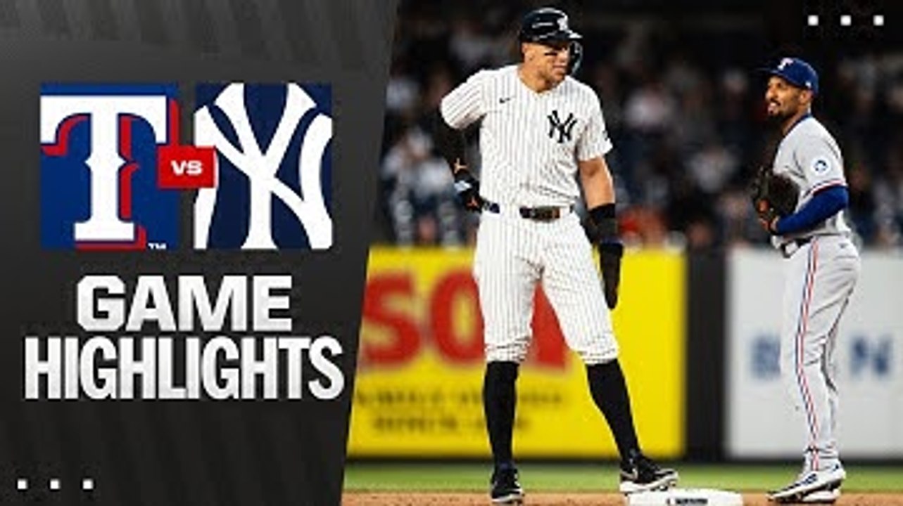 Rangers vs. Yankees Game Highlights (5/21/25) | MLB Highlights
