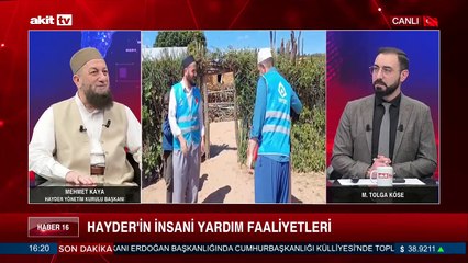 M.Tolga Köse/Mehmet Kaya "HAYDER'in insani yardım faaliyetleri ve hizmetleri"