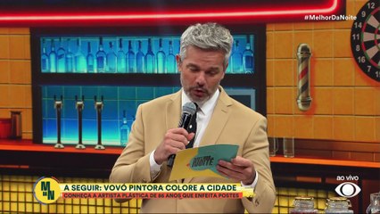 Conheça a vovó pintora que enfeita postes de rua | Melhor da Noite