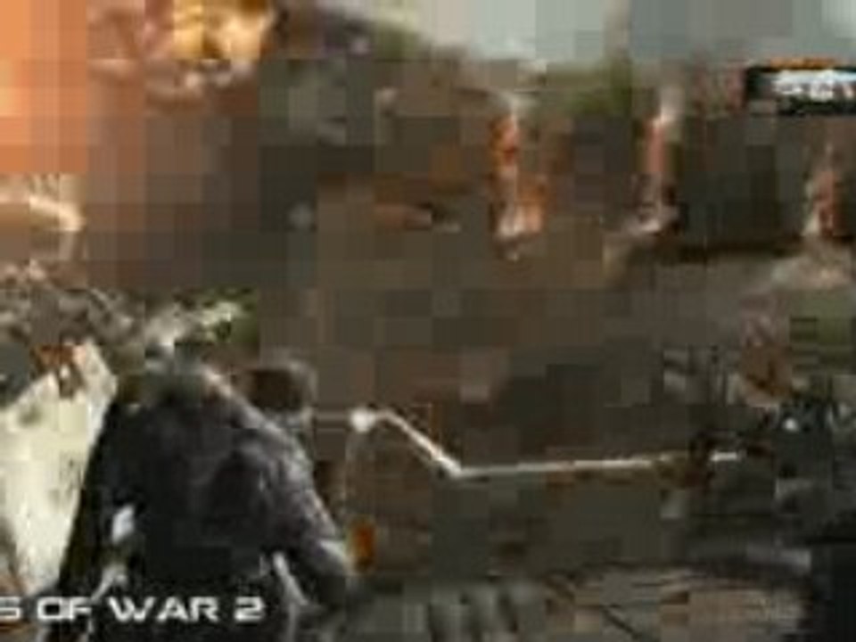 Gears Of War VS Gears Of War II Comparaison XBox 360