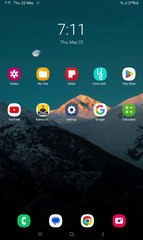 Samsung Galaxy Tab A9 Interface