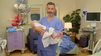 Jimmy Kimmel Offers Naming Rights to His First Grandchild at Disney Upfront
