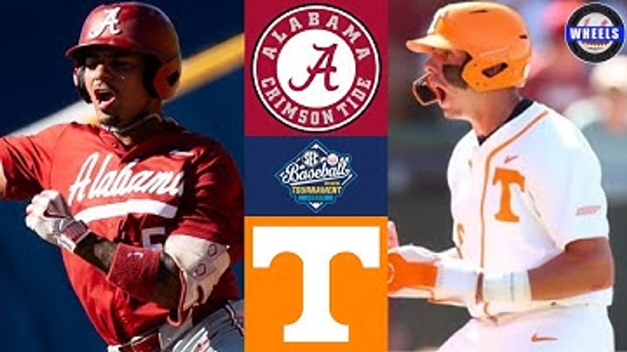 #9 Alabama vs #8 Tennessee | SEC Tournament Round 2 | 2025 College Baseball Highlights