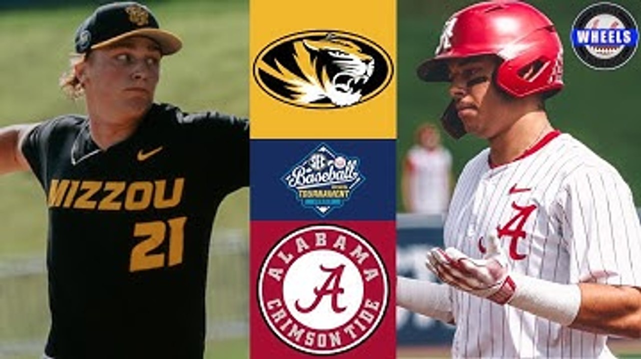 #16 Missouri vs #9 Alabama | SEC Tournament Opening Round | 2025 College Baseball Highlights