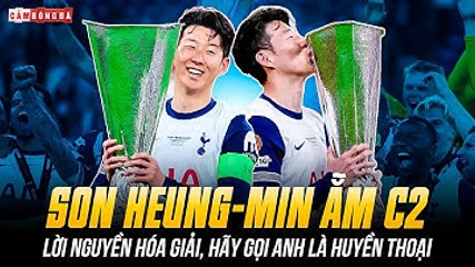 SON HEUNG-MIN VÔ ĐỊCH EUROPA LEAGUE: HÓA GIẢI LỜI NGUYỀN, HÃY GỌI ANH LÀ HUYỀN THOẠI