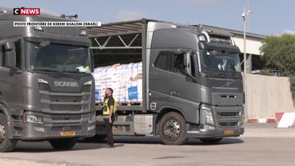 Bande de Gaza : de l'aide humanitaire est arrivée