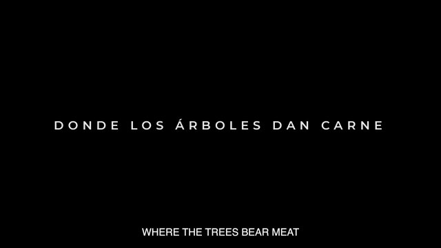 DÓNDE LOS ÁRBOLES DAN CARNE, un documental de Alexis Franco | Trailer Oficial