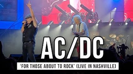 AC/DC Closes Out Nashville Show with 'For Those About To Rock' | 5.21.25