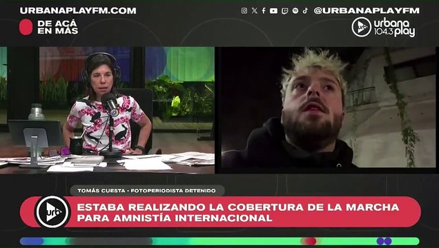 Era completamente evitable: yo tenía la credencial colgada, nunca solté la cámara : el fotógrafo Tomás Cuesta cuestionó su detención