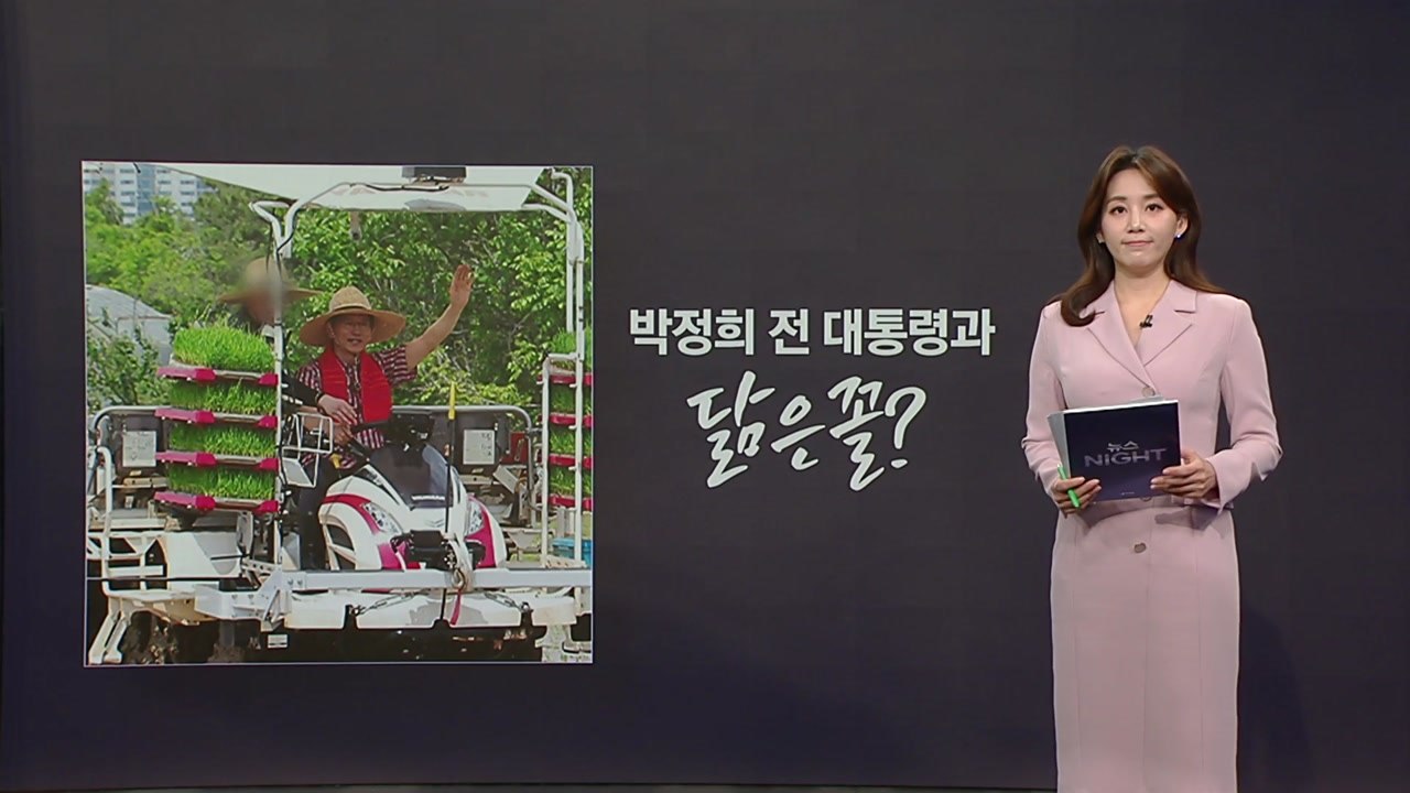 [뉴스나이트] 모내기에 밀짚모자 김문수 후보, '박정희' 닮은 꼴? / YTN