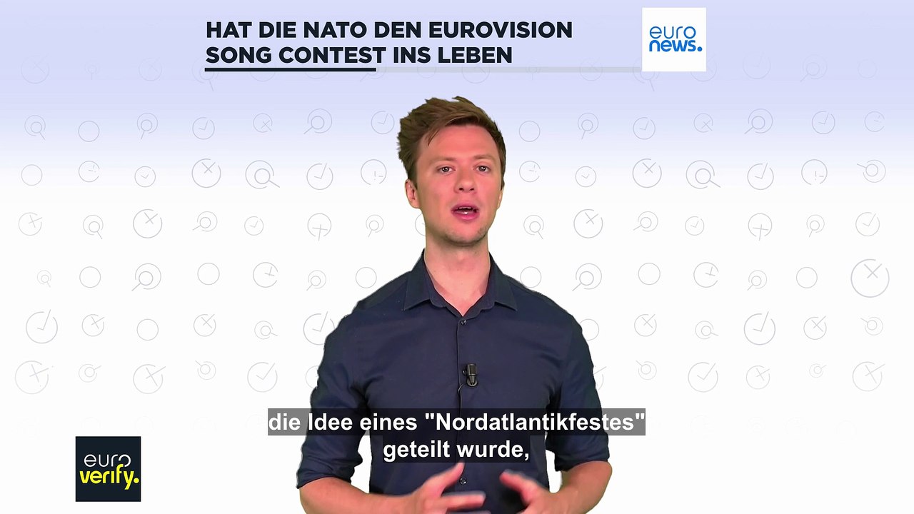 Faktencheck: Hat die NATO den Eurovision Song Contest ins Leben gerufen?