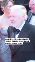 Assange au festival de Cannes pour promouvoir un documentaire à son sujet