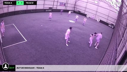 But de Redouan - Team A