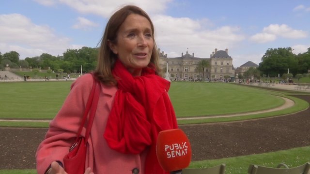 Anne Chain-Larché salue la démonstration aux plus jeunes du travail au temps long du Sénat