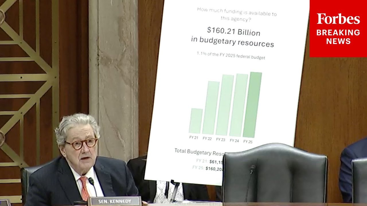 'Simply Unsustainable': John Kennedy Gives Blunt Take On Energy Department Budget To Secretary Chris Wright