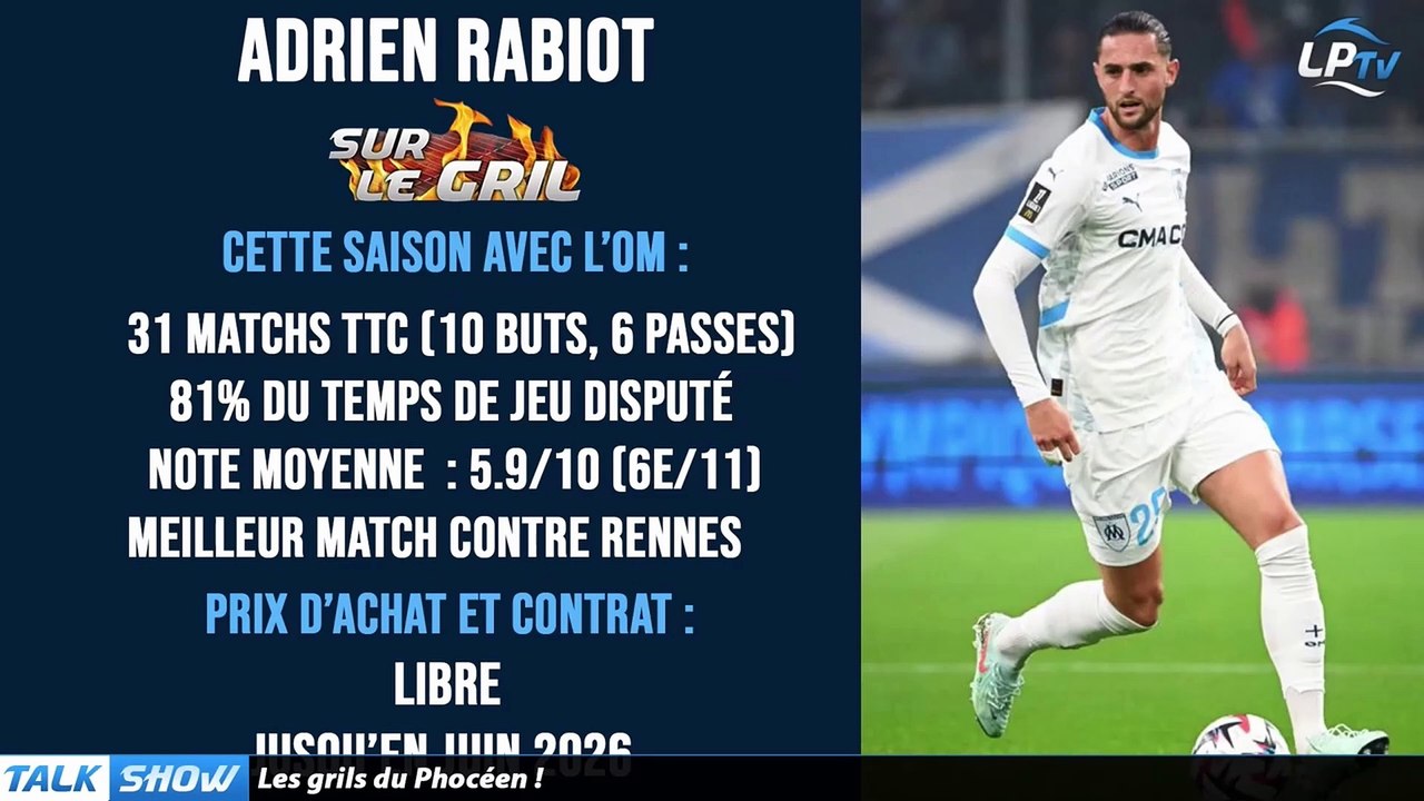 Sur le gril : Adrien Rabiot